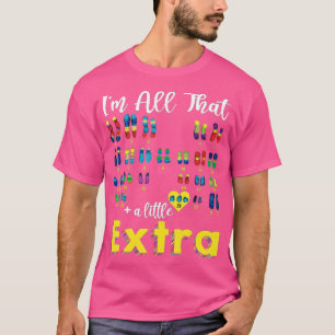 T-shirt Trisomy 21 XX Chromosome supplémentaire Monde fill