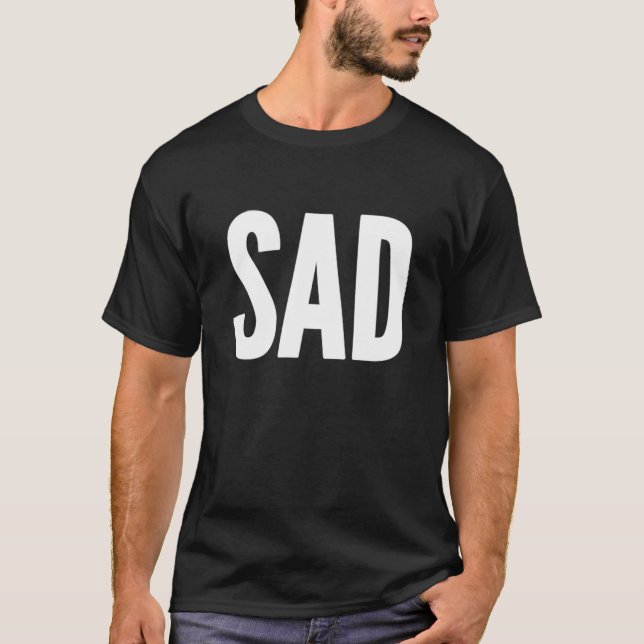 T-shirt Triste (Devant)