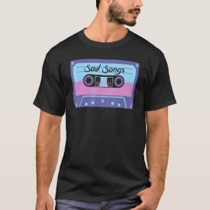T-shirt Tristes chansons Je suis déprimé J'ai la dépressio