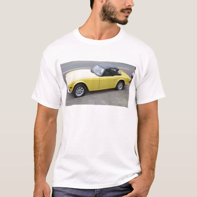 T-shirt Triumph classique TR6 Sportscar (Devant)