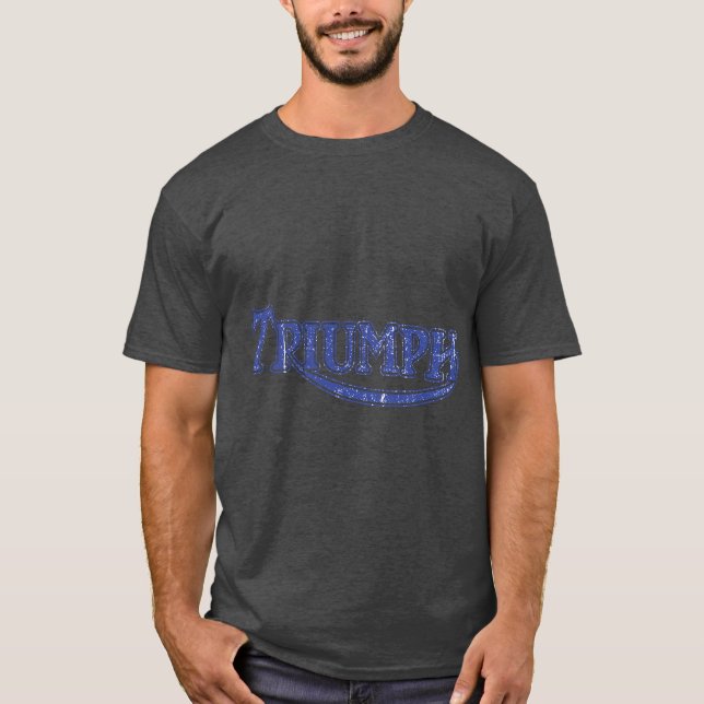 T-shirt Triumph Retro vintage (Devant)