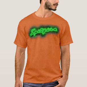 T-shirt Triumph Spitfire 1960s emblème classique néon