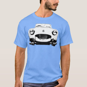 T-shirt Triumph TR2 années 1950 britannique classique mono