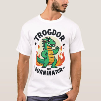 T-shirt Trogdor The Burninator - The Baby