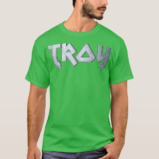 T-shirt Troie métallique lourde