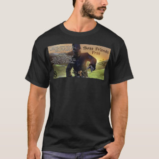 T-shirt Trois amis libèrent la couverture