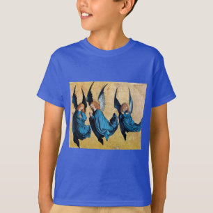 T-SHIRT TROIS ANGES EN BLEU