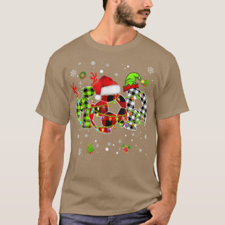 T-shirt Trois balles de soccer posées Joueur L