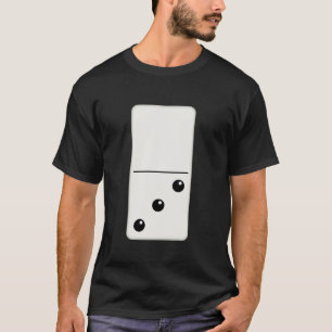 T-shirt Trois Blond Domino Funny Halloween Costume Groupe