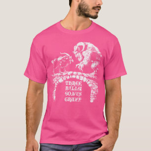 T-shirt Trois boucs gruffs Conte de fées