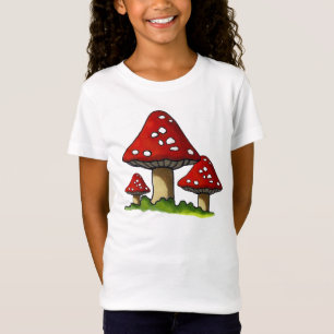 T-Shirt Trois champignons, champignons : Art original