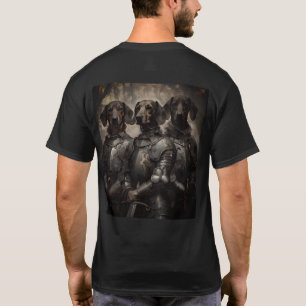 T-shirt "Trois Chevaliers de Chien Tee - Tournée de lutte 