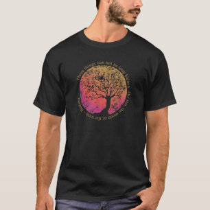 T-shirt Trois choses ne peuvent être cachées Le soleil La