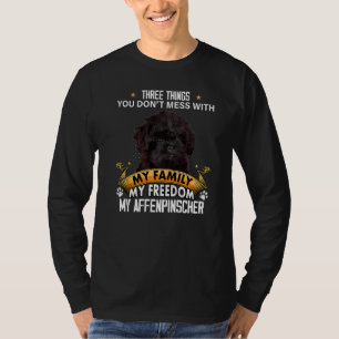 T-shirt Trois choses que vous ne manquez pas avec Affenpin