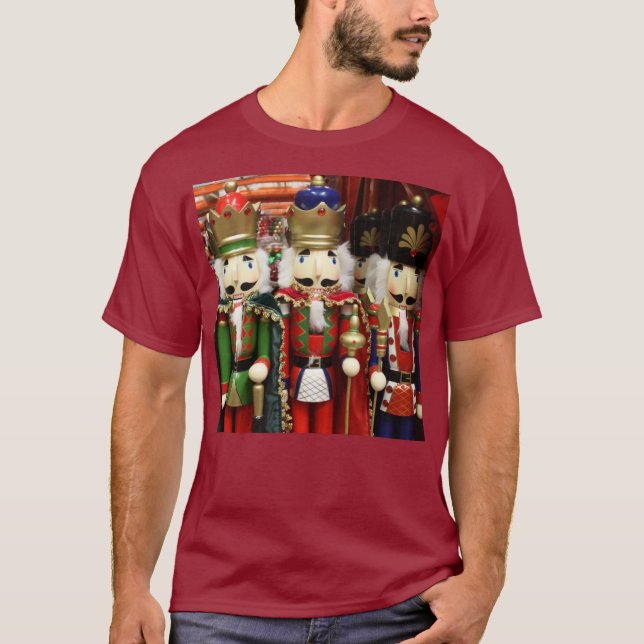 T-shirt Trois craquelins sages - Noisettes Noël (Devant)