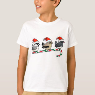 T-shirt Trois Finches de Noël (États-Unis)