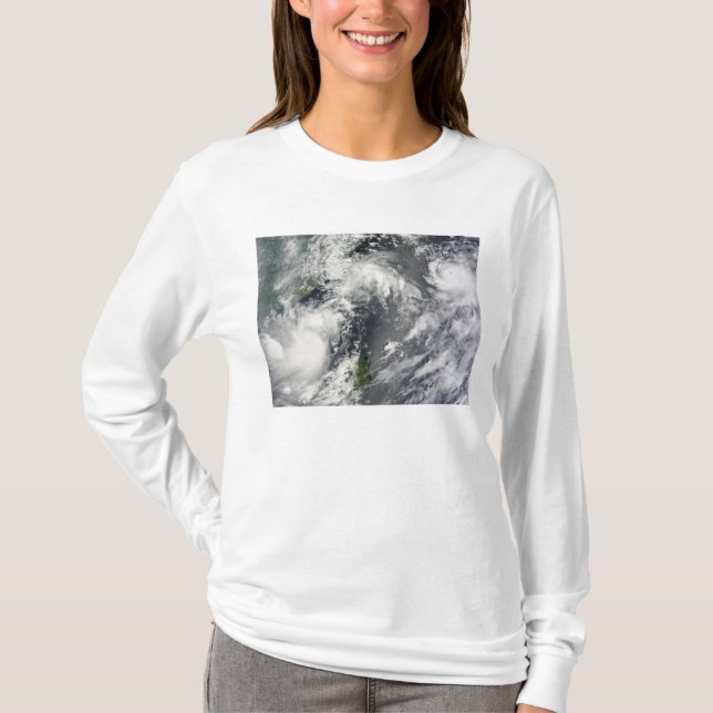 T-shirt Trois fortes tempêtes (Devant)