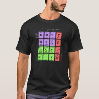 T-shirt Trois générations de chemise de fermions de