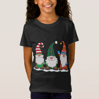 Trois Gnomes Hiver Correspondant Famille Gnome Chr