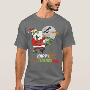 T-shirt Trois Gnomes Joyeux Halloween Automne Candy Corn P