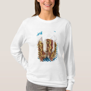 T-shirt Trois hot-dogs en petits pains