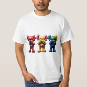 T-shirt Trois Kaws