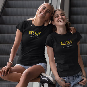 T-Shirt Trois Meilleures Amies Pour Toujours