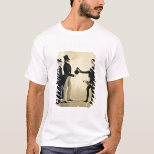 T-shirt Trois messieurs se saluant (la semaine et encre W