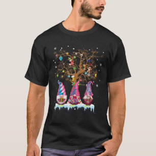 T-shirt Trois natifs nordiques Noël hiver Elfes suédoises