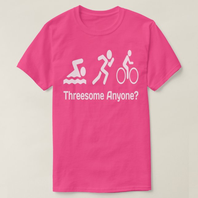 T-shirt Trois personnes (Design devant)