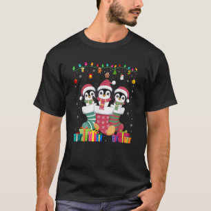 T-shirt Trois pingouins dans Sock Funny Garçons Filles Enf