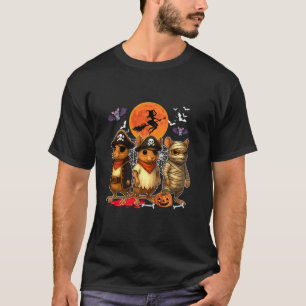 T-shirt Trois Rats Kangourou Drôle Costume Pirate Boo mama