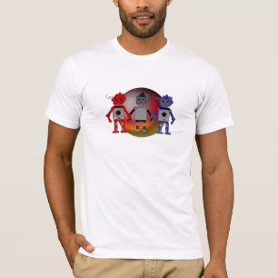 T-shirt Trois robots Cool