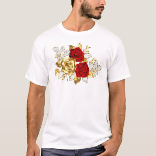 T-shirt Trois Roses de bijoux