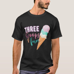T-shirt Trois Scoops de Fun
