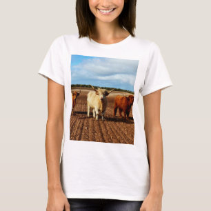 T-shirt Trois Vaches Highland Très Mauvaises,
