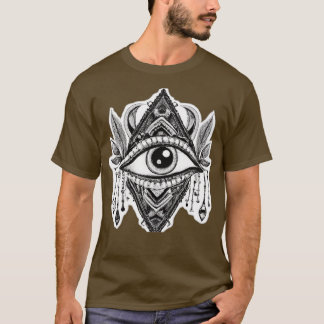 T-shirt Troisième oeil vision de la sagesse Dessin esthéti
