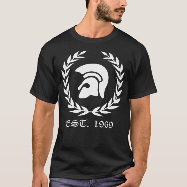 T-shirt Trojan Skinhead Révolution Ska Oi 1969 (Devant)