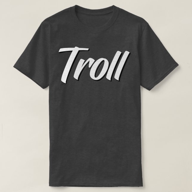 T-shirt Troll Trolling 1 (Design devant)