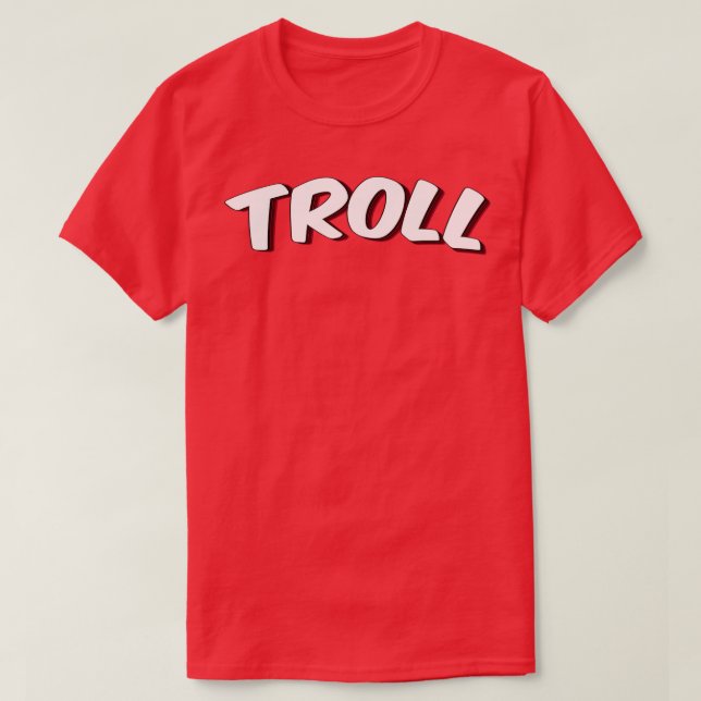 T-shirt Troll Trolling 2 (Design devant)