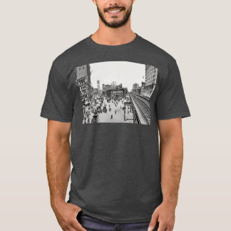 T-shirt Trolley Carré New York City Herald