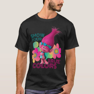 T-shirt Trolls Dreamworks Montrez vos vraies couleurs