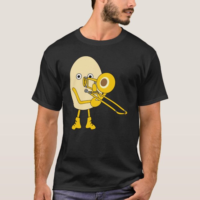 T-shirt Trombone Egghead (Devant)