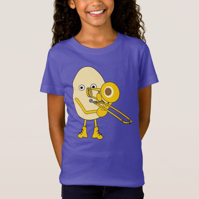 T-Shirt Trombone Egghead (Devant)
