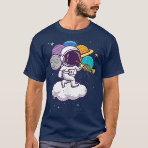 T-shirt Trombone Jazz Musique Marche Bande Instrument Astr