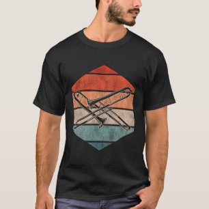 T-shirt Trombone Player Trombonist Cadeau Instrument de mu