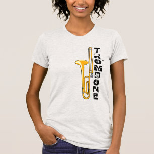 T-shirt Trombone verticale
