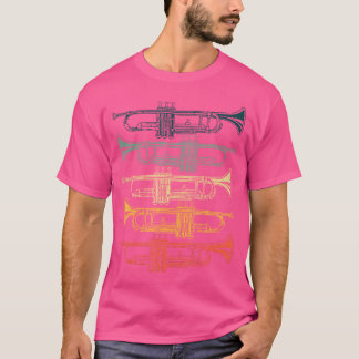T-shirt Trompette Cool Pour Hommes Femmes Musicien De Grou