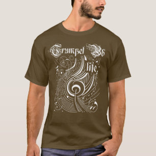 T-shirt Trompette de musique ondulée Bb Life