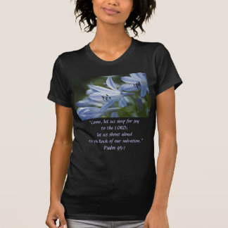 T-shirt Trompettes bleues de Hosta